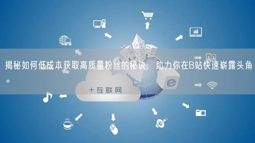 揭秘如何低成本获取高质量粉丝的秘诀，助力你在B站快速崭露头角。