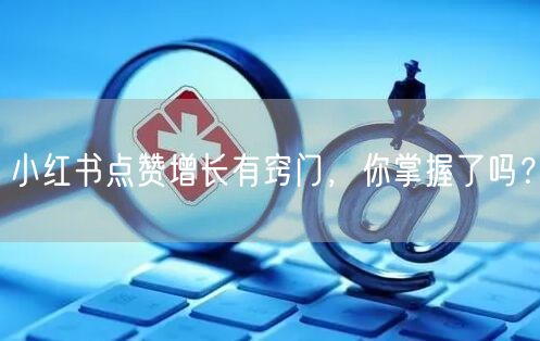小红书点赞增长有窍门，你掌握了吗？