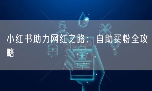 小红书助力网红之路：自助买粉全攻略